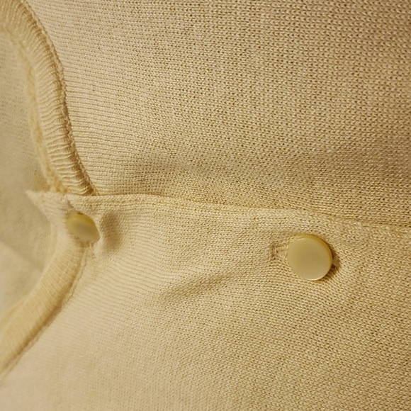Talbots Silk Sweater Cardigan Button Down Lightweight Comfy Soft Vintage Summer - Picture 8 of 10